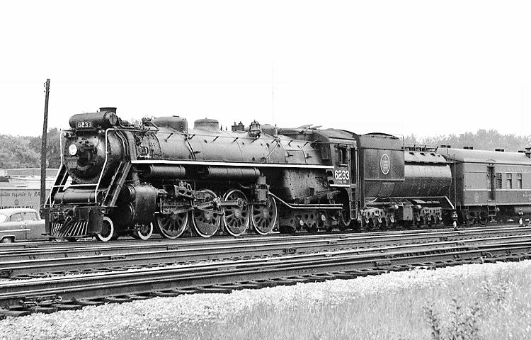 Image result for canadian national 4-8-4 in ontario