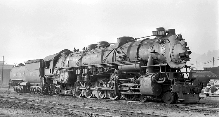 Santa Fe Steam Locomotive Photo 3000 2-10-10-2 Articulated ATSF railroad train