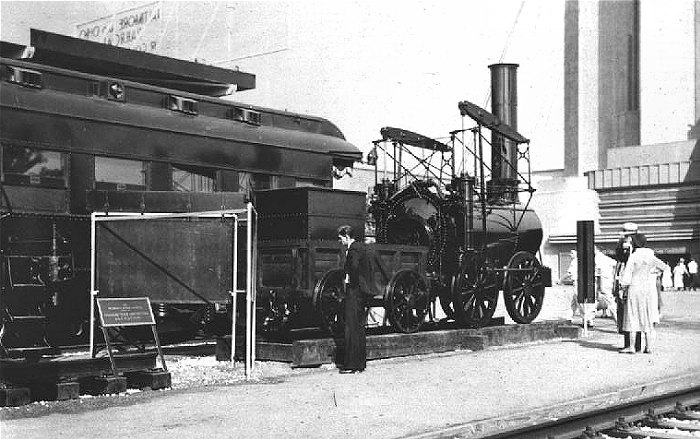 D&H 'Stourbridge Lion' at the Century of Progress Exposition
