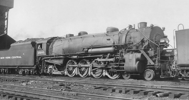 Richard Leonard's New York Central Collection -- L-1b 4-8-2 2545