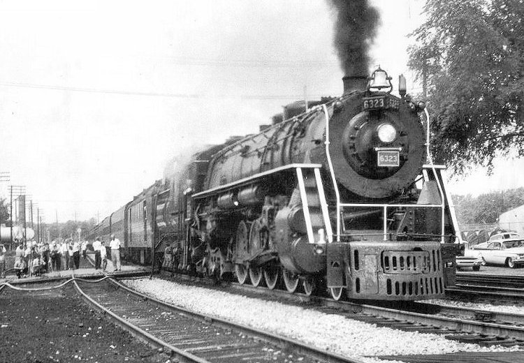 GTW 6323 Fan Trip, South Bend, Indiana, 1961