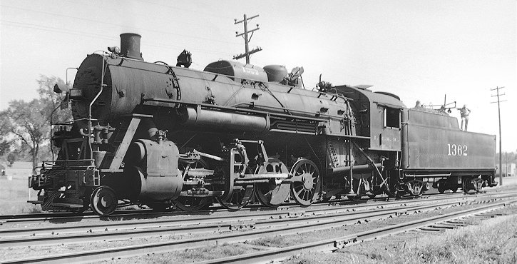 K4 S Autocollants Illinois Central Locomotive à vapeur blanc 